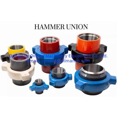 API fig100、fig200、fig206、fig402、fig602、fig1002 nptスレッドbutt溶接fmc wecoタイプハンマーユニオン