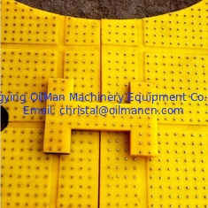反スリップの掘削装置の付属品はマット耐久力のある2000mmの長さに床を張る