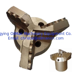3 刃 ステップ タイプ 6-1/2 " タングメンカービッド ダイヤモンド PDC 岩石掘削用ドラッグビット
